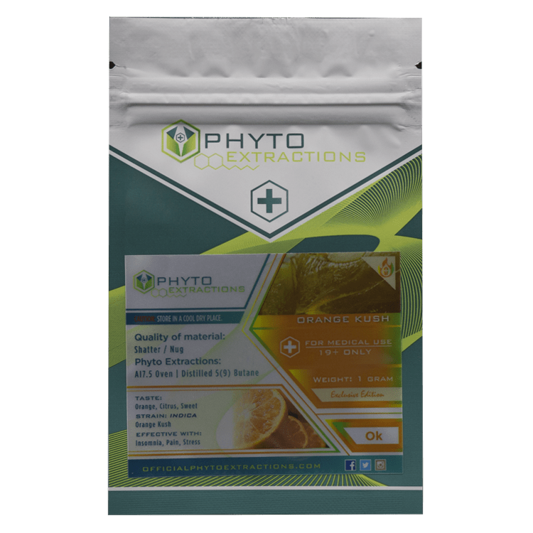 Phyto – Orange Kush – 1g or 7g | BC Weed Edible Canada Phyto – Orange Kush – 1g or 7g | BC Weed Edible Canada
