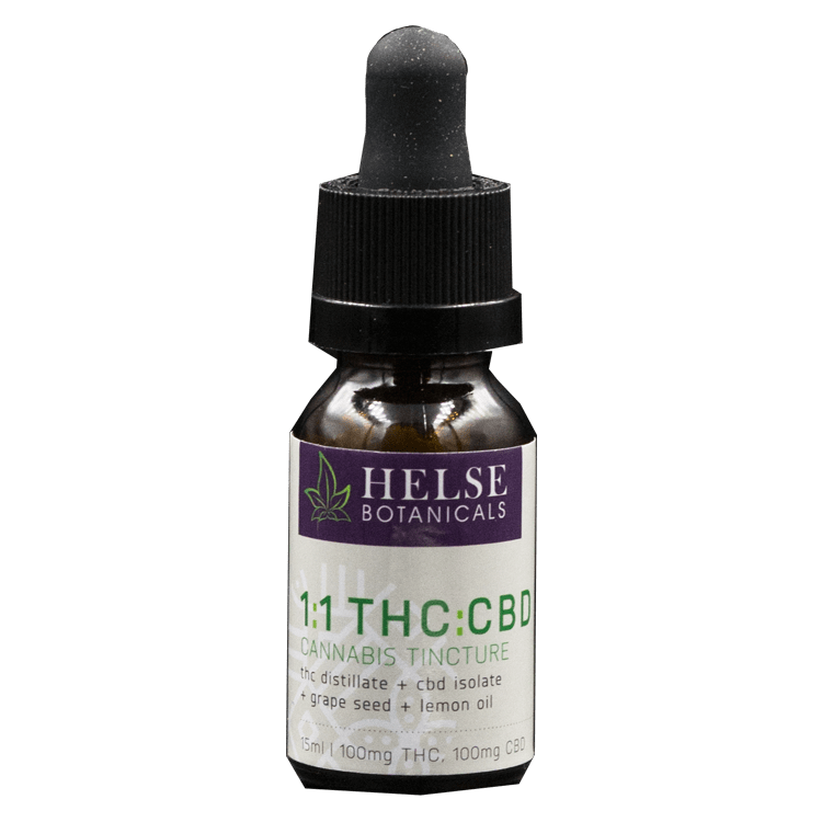 Helse Botanical (1:1) THC:CBD Tincture | BC Weed Edible Canada Helse Botanical (1:1) THC:CBD Tincture | BC Weed Edible Canada