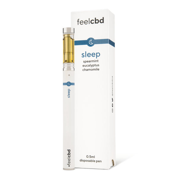 FeelCBD – Sleep – Disposable CBD Vape Pen 0.5ml | BC Weed Edible Canada FeelCBD – Sleep – Disposable CBD Vape Pen 0.5ml | BC Weed Edible Canada