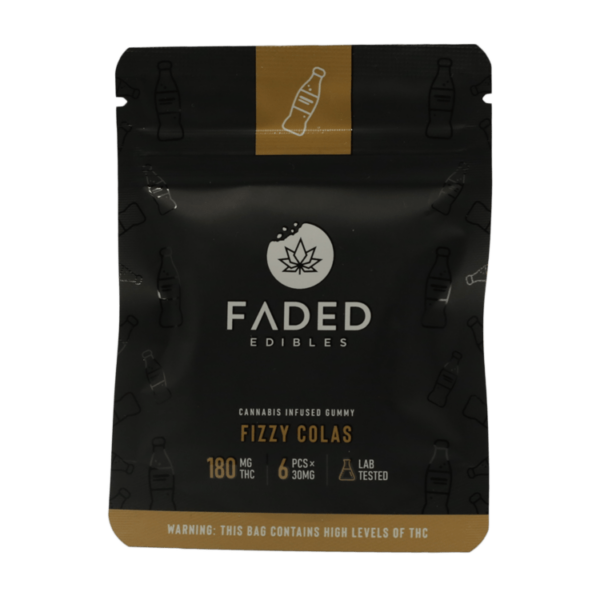Faded Edibles – Fizzy Colas – 180mg | BC Weed Edible Canada Faded Edibles – Fizzy Colas – 180mg | BC Weed Edible Canada