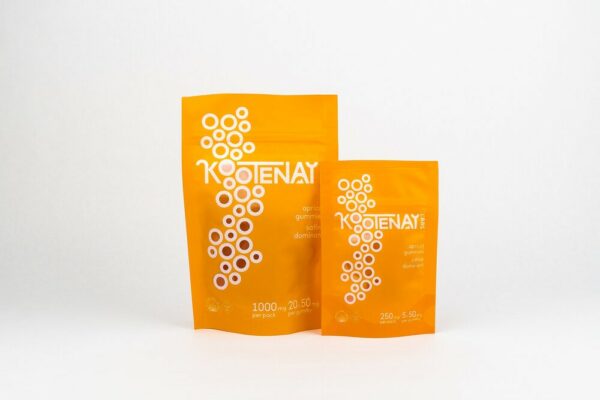 Kootenay Labs – Sativa Gummies – Apricot – 250mg THC | BC Weed Edible Canada Kootenay Labs – Sativa Gummies – Apricot – 250mg THC | BC Weed Edible Canada