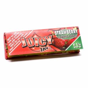 Juicy Jay’s – Hemp Papers (1.25 inch) – Strawberry | BC Weed Edible Canada