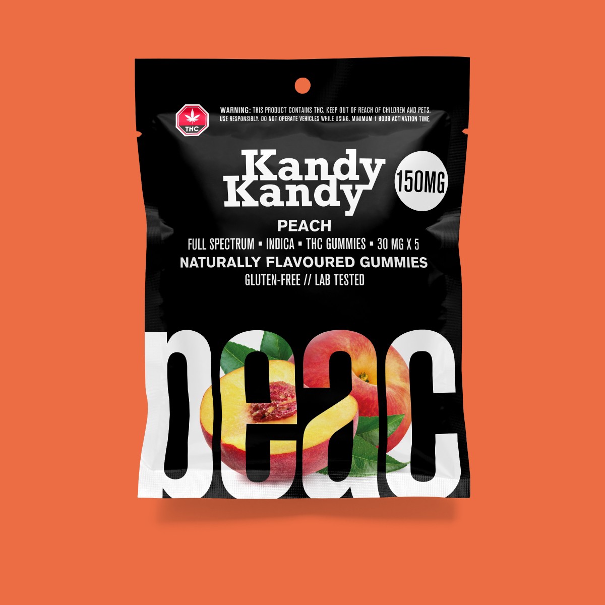 Kandy Kandy – Peach Gummies | BC Weed Edible Canada Kandy Kandy – Peach Gummies | BC Weed Edible Canada