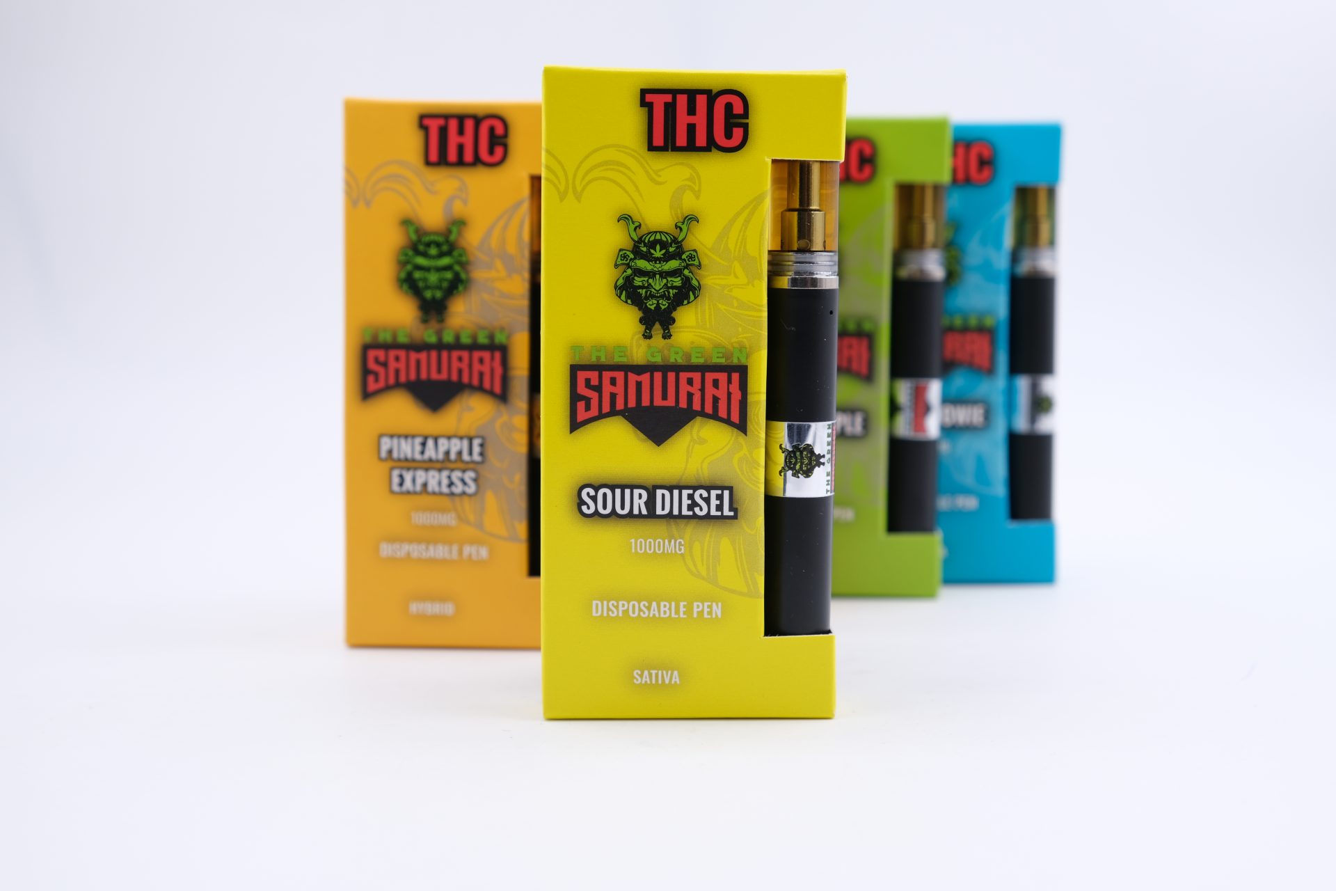 Green Samurai – Disposable Vapes – Sativa – 1ml | BC Weed Edible Canada Green Samurai – Disposable Vapes – Sativa – 1ml | BC Weed Edible Canada