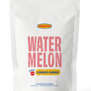 OneStop – Sour Pineapple THC Gummies 500mg | BC Weed Edible Canada