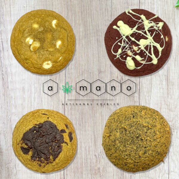 Amano Edibles – Cookies – 200mg | BC Weed Edible Canada